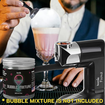 Cocktail Smoker Kit - Whiskey Smoker Kit - Smoke Infuser - Premium Kit, 14 PCS with Accessories and Wood Chips - Indoor Smoker - Gift for Men