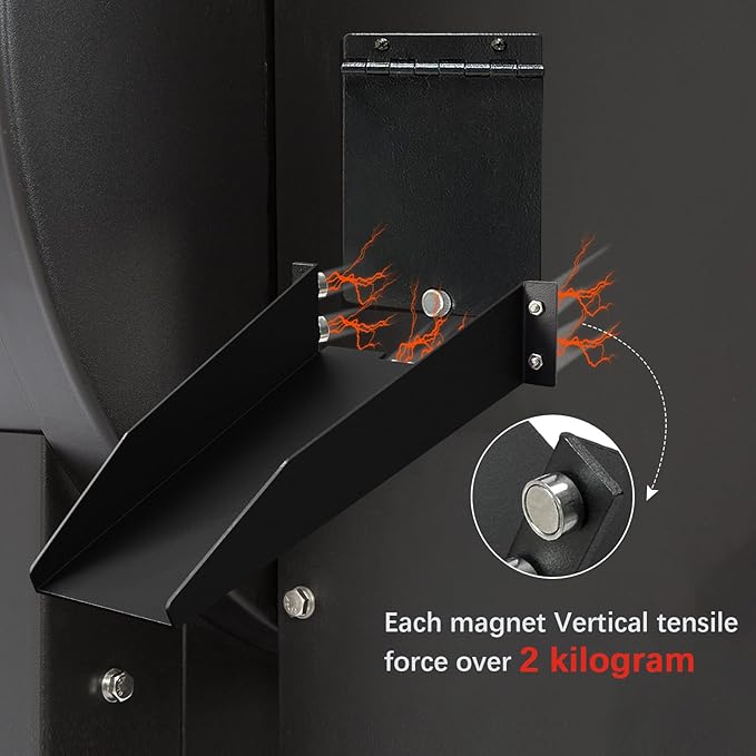Pellet Helper Chute for Traeger Grills, Magnetic Helper Chute for Grill Smokers, No Need to Pick Up Fallen Pellets, Suit for Traeger, Pit Boss Smokers