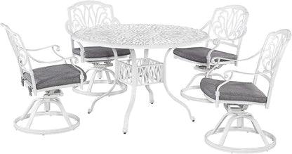 Homestyles Capri Outdoor Dining Table, Capri, Off White