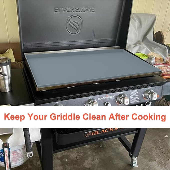 22" Silicone Mat for Blackstone Griddle Top, 100% Silicone Protective Mat Cover for Blackstone Grill