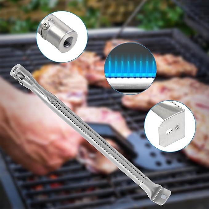 Prestige 500 Heat Plate Grill Replacement Parts Kit for Napoleon Prestige 500 with Flame Tamer and Grill Burner for Napoleon Built-in Prestige 500, Grill P500RSIBNK-3, 304 Premium Stainess Steel