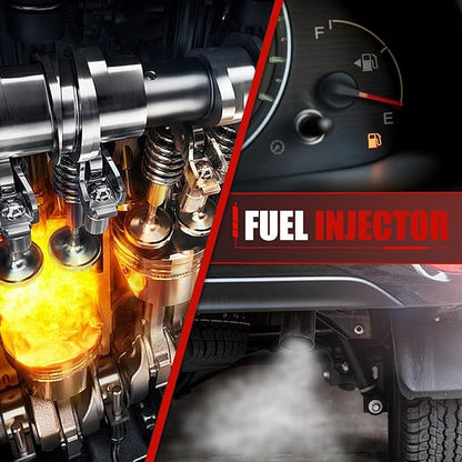 Fuel Injectors Set of 6 Compatible with Ford 2001-2003 Ranger Explorer Sport Trac Explorer Sport Fuel Injector Replacement for Mercury Mountaineer 4.0L Replace 0280156029