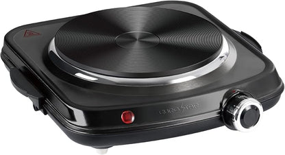 EUROSTAR Single Burner, Black