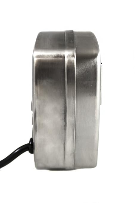 OneGrill 4PM05 Stainless Steel Grill Rotisserie Motor - Electric 13 Watt 110/120 Volt - 72 in./lbs Stall Torque - 5/16 Inch Square Drive - 3 Inch Bracket Fitment
