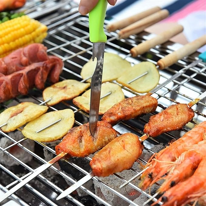 Bbq Grill Charcoal Grill Charcoal Stove Portable Barbecue Grill Folding BBQ Charcoal Grill For Outdoor Camping Hiking Cooking Picnic Barbecue Grill Charcoal Griddle