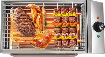 Barbecue Charcoal Grill Stainless Steel - Folding Portable BBQ Tool Kits for Outdoor Cooking Camping Hiking Picnic Patio Smokers, Camping Hiking Picnics Tailgating Backpacking