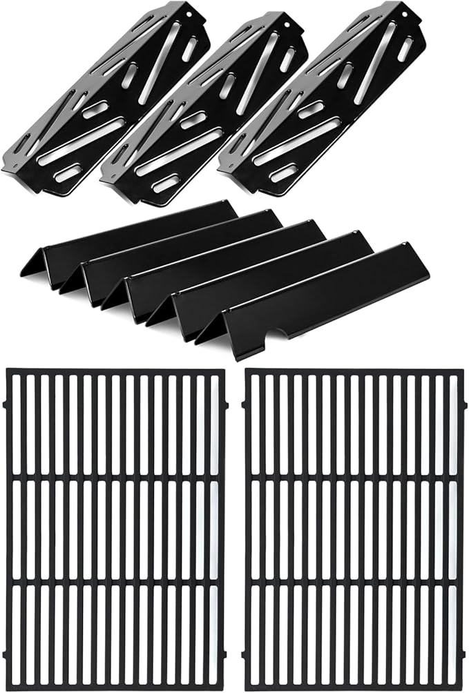 Genesis II Grill Parts for Weber Genesis II E-310 II GS4 E-315 E-335 Parts LX E-340 S-340 66095 Grill Grates Replacement 66032 Genesis 2 Flavorizer Bars 66040 Heat Deflector E-325S 300 Series Parts