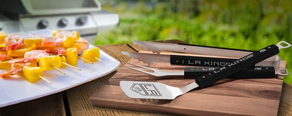 YouTheFan NHL 3PC Spirit Series BBQ Grill Set