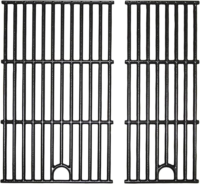 Hongso 17" Grill Grates Replacement Parts for Charbroil Performance Series 2 Burner 463630021 463655021 463655621 463655421 463660021 463660421 463654022 463630422 Models, G426-0005-W1 G426-0004-W1