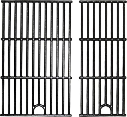 Hongso 17" Grill Grates Replacement Parts for Charbroil Performance Series 2 Burner 463630021 463655021 463655621 463655421 463660021 463660421 463654022 463630422 Models, G426-0005-W1 G426-0004-W1