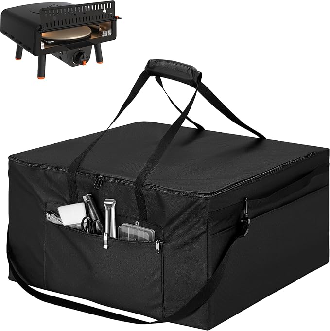 Carry Bag for Blackstone 2238 Leggero Tabletop Outdoor Pizza Oven, Portable Carry Case with Muti-Pockets, Waterproof Pizza Oven Grill Accessories