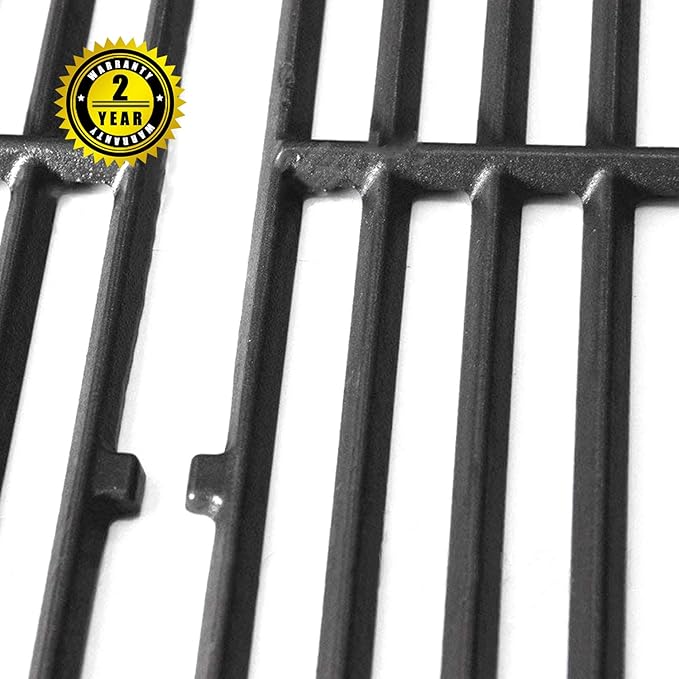 Hongso 19.5" Grill Grates for Weber Genesis E-310, Genesis 300 Grill Grates for Genesis E310 E320 E330 S310 S320 S330 EP310 EP320 EP330 Gas Models, Replacement Parts for Weber 7524 7528, Cast Iron