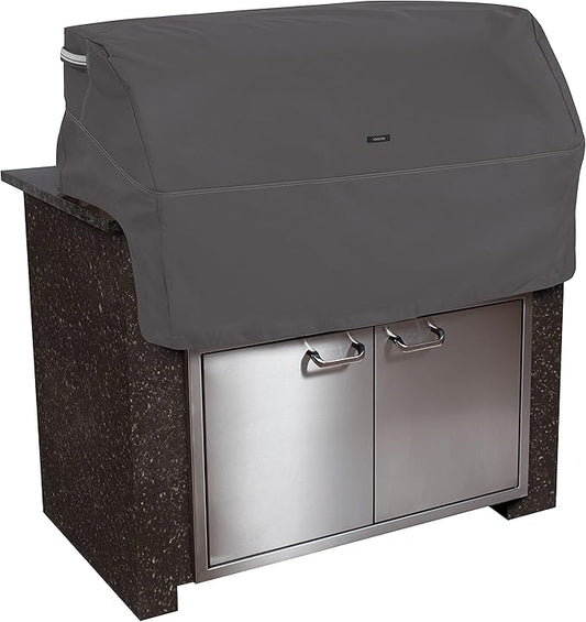 Classic Accessories Ravenna Water-Resistant 57 Inch Built-in BBQ Grill Top Cover