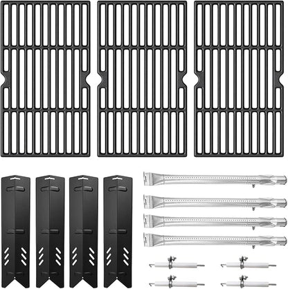 SafBbcue DGF493BNP DGF493PNP Replacement Kit for Dynaglo Grill Parts DGF493BNP-D DGF493PNP-D DGF493SPB DGF493SPD Backyard BY13-101-001-12 BY14-101-001-099 GBC1440W Cooking Grates 70-01-273