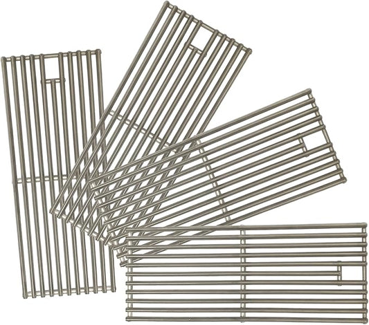 4 Pack 3/8" Triangle Rod BBQ Grill Grate Replacement Parts for Blaze Grill 3, 4, 5 Burner Blaze Grill Models, 18 x 7-3/8