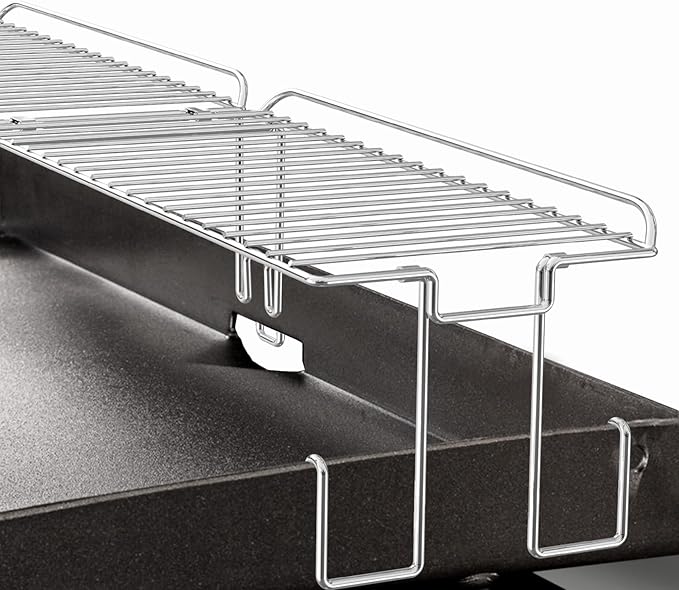 onlyfire Griddle Warming Rack for 36" Griddles, BBQ Cooking Griddle Accessories, Keep Foods Warm and Create Extra Cooking Space