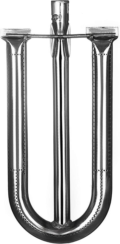 Replace parts 3-Pack Stainless Steel Heat Plate and 3-Pack Stainless Steel Burner,Replacement for American Outdoor Grill Gas Grills 24NB, 24NG, 24NP, 24PC, 36NB, 36PC