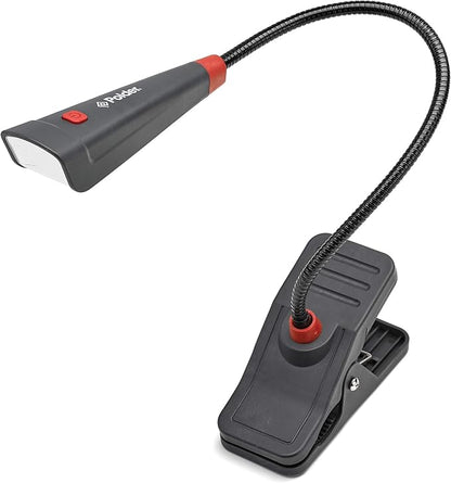 Polder Clip-On Grill Light, Utility Light, Strong Attachment Clip for Secure Placement, LED Lights, Battery Operated