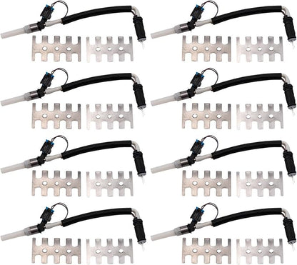 TRQ Fuel Injector Set | For 99-00 Cadillac 96-02 Chevrolet GMC Isuzu 96-01 Oldsmobile