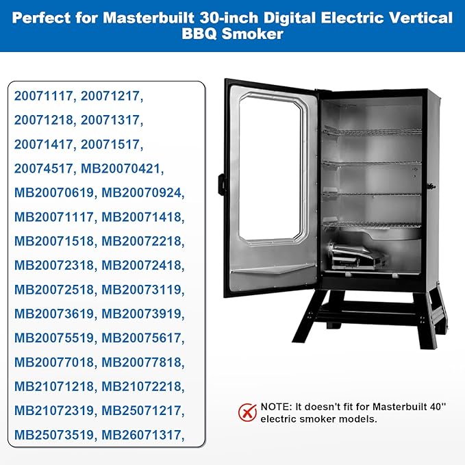 Small Water Bowl for Masterbuilt 30-inch Digital Electric Vertical BBQ Smoker, Water Pan Replacement for Masterbuilt 9007170040 Parts