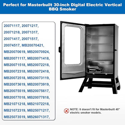 Small Water Bowl for Masterbuilt 30-inch Digital Electric Vertical BBQ Smoker, Water Pan Replacement for Masterbuilt 9007170040 Parts