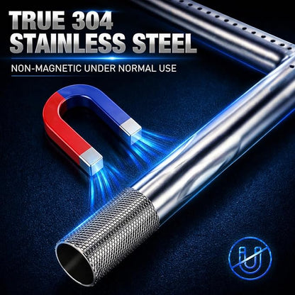 QuliMetal 65032 Grill Burner Tube for Weber Q3200, Q3000, Q320, Q300, 404341, 57060001, 586002 Gas Grills, Replacement Kit for Weber Q3 Series, Replaces 60036, 80385, 304 Stainless Steel, 22.75 inch