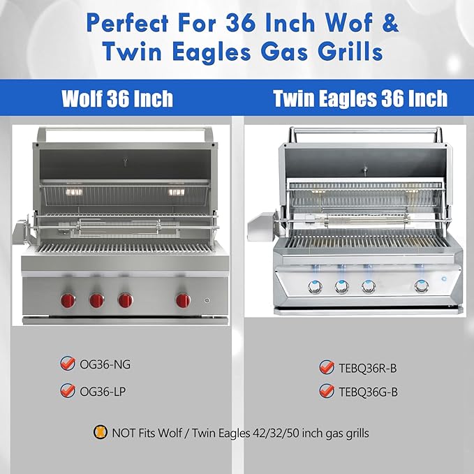 814554 S21759Y Ceramic Briquette Tray Replacement Parts for Wolf 36in Built in Grill Parts Twin Eagles Briquettes OG36 LP NG TEBQ36R-B TEBQ36G-B Briquette Tray Bricks with Heat Plates Rack
