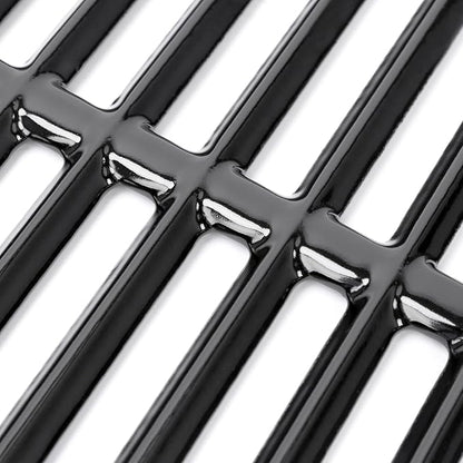 17.5" Grill Grates for Weber Spirit 300, Grill Parts for Weber Spirit E310 & GS4 Spirit II 300 Series, Spirit II E310, Spirit 2 E310, Genesis Silver/Gold B & C,Porcelain Enameled Cast Iron Grate 7638
