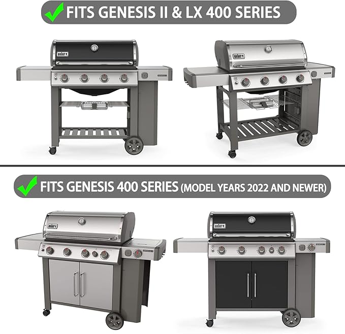 66097 Genesis ii E-410 Grill Grates Replacement Parts for Weber Genesis ii 400 Series II E-410 II SE-410 E-435 S-435 66089 GS4 Cooking Grates Accessories Kitchenaid 740-0781 720-0856V Cast Iron Grids