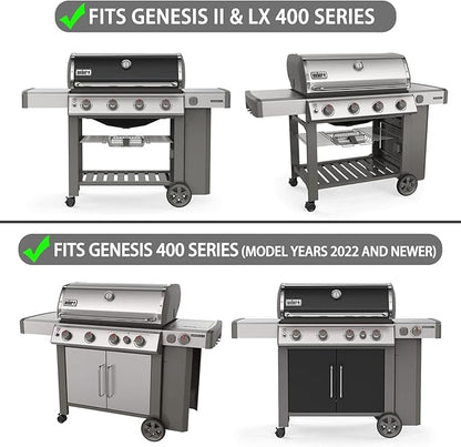 66097 Genesis ii E-410 Grill Grates Replacement Parts for Weber Genesis ii 400 Series II E-410 II SE-410 E-435 S-435 66089 GS4 Cooking Grates Accessories Kitchenaid 740-0781 720-0856V Cast Iron Grids