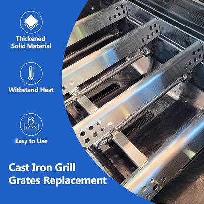 463347519 Grill Replacement Parts for Charbroil Performance 5 Burner Grill Parts 463347518 463275517 463243518 463243519 463373019 463275717 463373319 BBQ Heat Pates Flame Tents Repair Kit