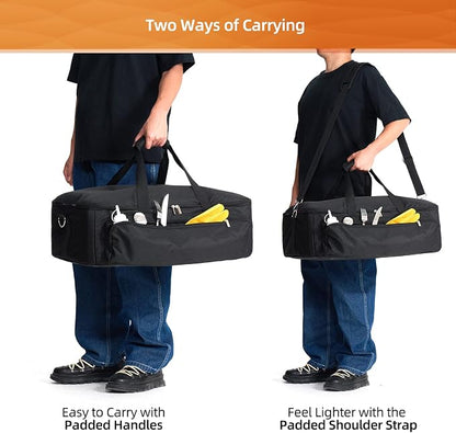 Pizza Oven Carry Bag for Ooni Volt 12 & Volt 2, 6mm Padded, Bag Only