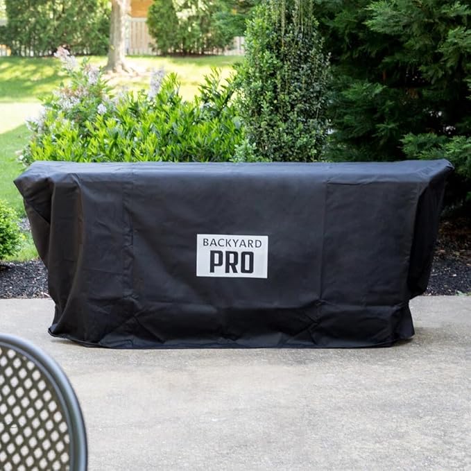 Backyard Pro CHAR60 60" Heavy-Duty Steel Charcoal Grill with Removable Legs and Cover
