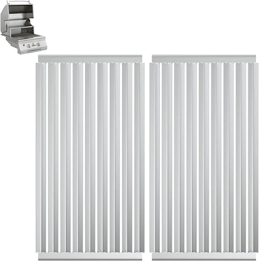 Grill Grates for Solaire 21GXL Grills Stainless Steel Grill Replacement Parts for SOL-IRBQ-21GXL-NG Replacement Grates for SOL-2016R, 8.8 x 16.7 Inch