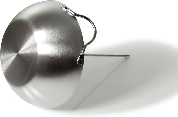 Vertical Skewer for Tacos Al Pastor, BBQ Hack Vertical Skewer Stand for Oven Shawarma Kebabs, Grill or Smoker; 2 Sizes of Stainless Steel Skewers, Basting Brush and Pair of Silicone Oven Mitts