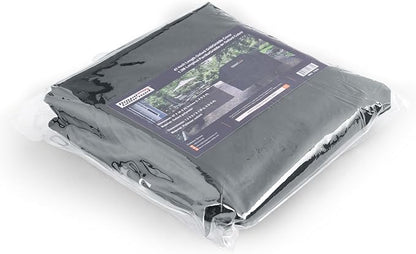 Royal Gourmet CR7605 76-Inch Grill Cover, Durable Oxford Polyester Outdoor BBQ Cover, Water Resistant, Weather Protection, Black