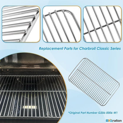 Grill Parts for Charbroil Classic 280 2-Burner 463672817-P2 463672717 463613717 463647018 463672817 G215-0203-W1 G206-0006-W1 Charbroil Classic Grill Parts for American Gourmet 465635821