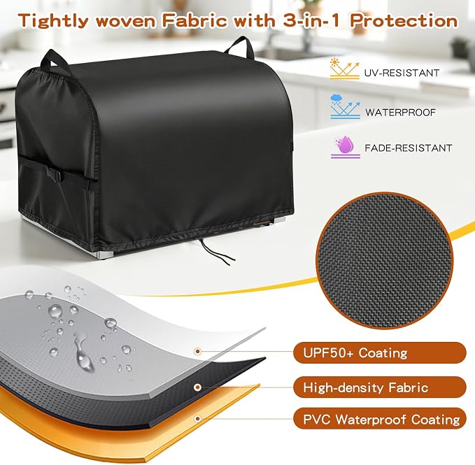 Hot Dog Roller Cover for Hotdog Machine-26 L x 24" W x 15" H | 26inch Hotdog Roller Machine Cover for Hot Dog Roller Grill, Hotdog Cooker, Hotdogs Warmer, Hot Dogs Maker, Hot Dogs Toaster