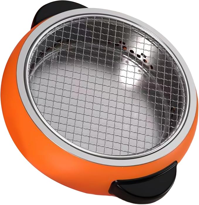 Barbecue Grill,Stainless Steel Heat-Resistant Outdoor Cooking Tool - BBQ Grill Charcoal | for Hiking Garden Balcony Backyard Patio Traveling Picnic Party