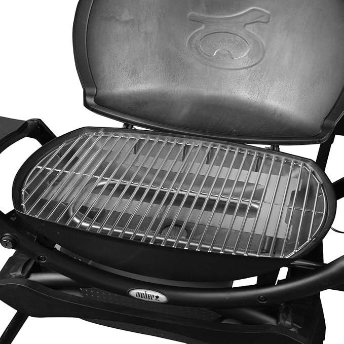 Stanbroil Stainless Steel Grill Cooking Grates for Weber Q200, Q220, Q2000, Q2200, Q2400 Series Gas Grill, Replacement Parts for Weber 7645