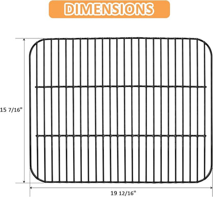 Replacement Parts for Dyna-Glo DGC310CNP-D DGC310RNP-D DGC310BNP-D 3-Burner Open Cart Propane Gas Grills, Grill Grates for Backyard Grill BY14-101-001-03 WM16-PAFGG023-2J BY16-101-003-04