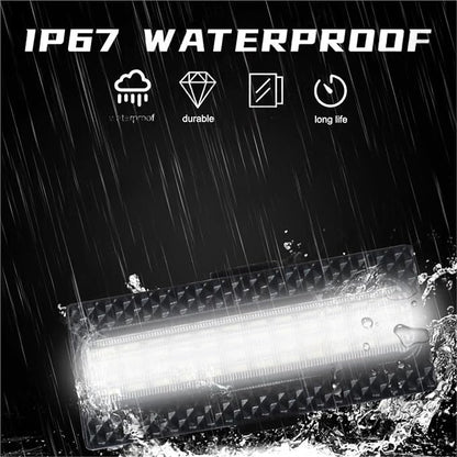 For Jeep Wrangler JL 2024 2025 Led Grill Grille Lights Front Bumper Daylights Daytime Running White Yellow Car Accessories 4pcs(LED Amber A)