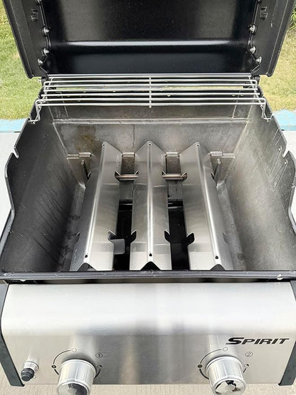 GS4 Spirit 2 Grill Parts for Weber Grill Parts GS4 Spirit II/I 200 SER Replacement for Weber GS4 Grill Grates 7637, Burner Tubes 69785 67024,Crossover Tube 69899 67278,Flavorizer Bars 7635 67045 69796