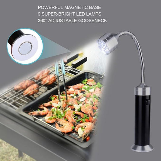360 Degree LED Lighting Featuring Attachment for Comprehensive Coverage Barbecue Camping Emergencies Base Light Mount Camping Flashlight Handheld