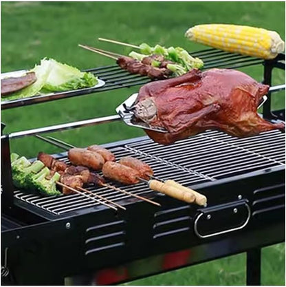 Camping Grill Multi Functional Home Barbecue Stove Outdoor Camping Portable Folding Barbecue Rack Barbecue Charcoal Grill