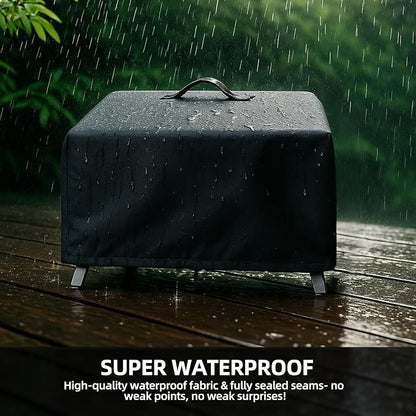 Portable Gas Grill Cover for NXR 3 Burner Grill, Waterproof, Cover Only | UV Resistant, Windproof Drawstring & Velcro Strap, BBQ Grilling Accessories for NXR/Onlyfire/Nexgrill Propane Grill