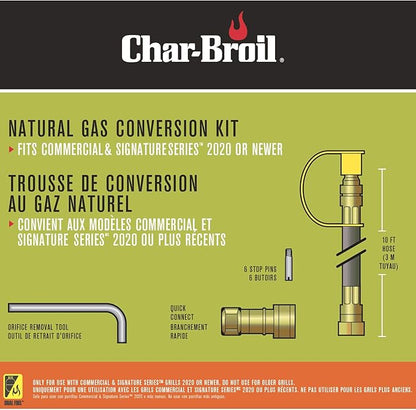 Charbroil Natural Gas Conversion Kit, 2020 and Newer - 8216842R04
