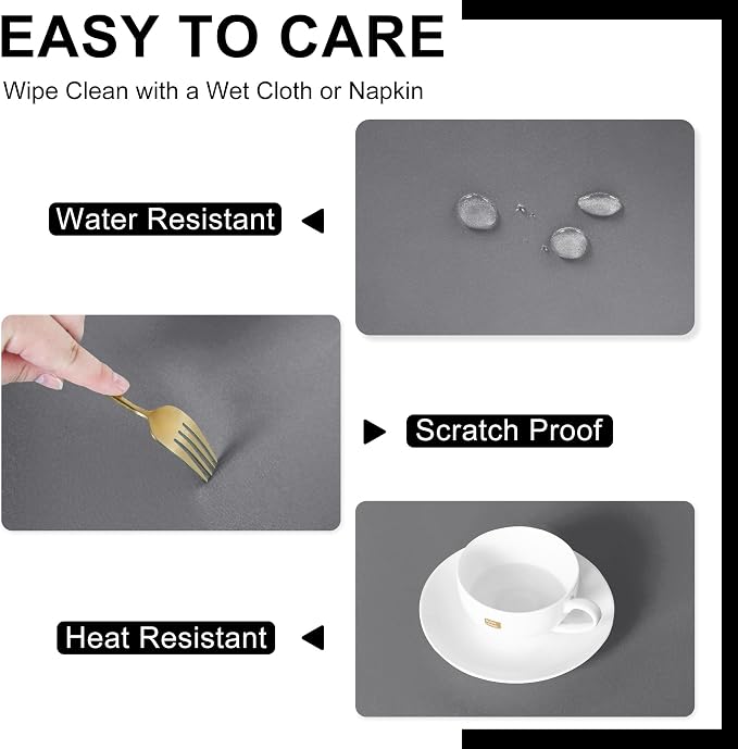 DWCN Rectangle Tablecloth - 60 x 84 Inch - Waterproof Stain and Wrinkle Resistant Washable Table Cloth, Decorative Fabric Table Cover for Kitchen Dining Room Party and Outdoor Use, Light Grey