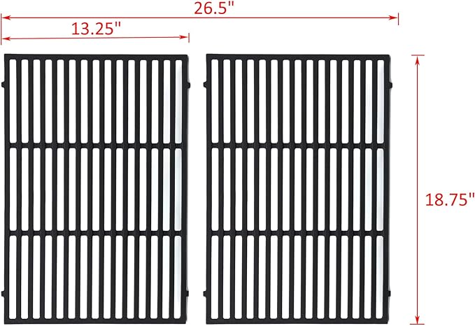 66095 66802 Grates Replacement Parts for Weber Genesis II E-310 II E-315 II E-335 II GS4 II E-330 LX E-340 Grill Parts Weber Genesis II & LX 300 Series Grill Replacement Parts Genesis 2 Cooking Grates