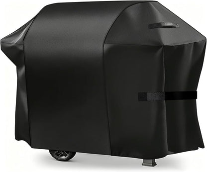 Grill Cover, 58-inch Heavy Duty Oxford Outside Waterproof Grill Covers, Dust-Proof Windproof UV Resistant BBQ Gas Cover Fit Most Brands Char Broil, Weber, Brinkmann, Holland